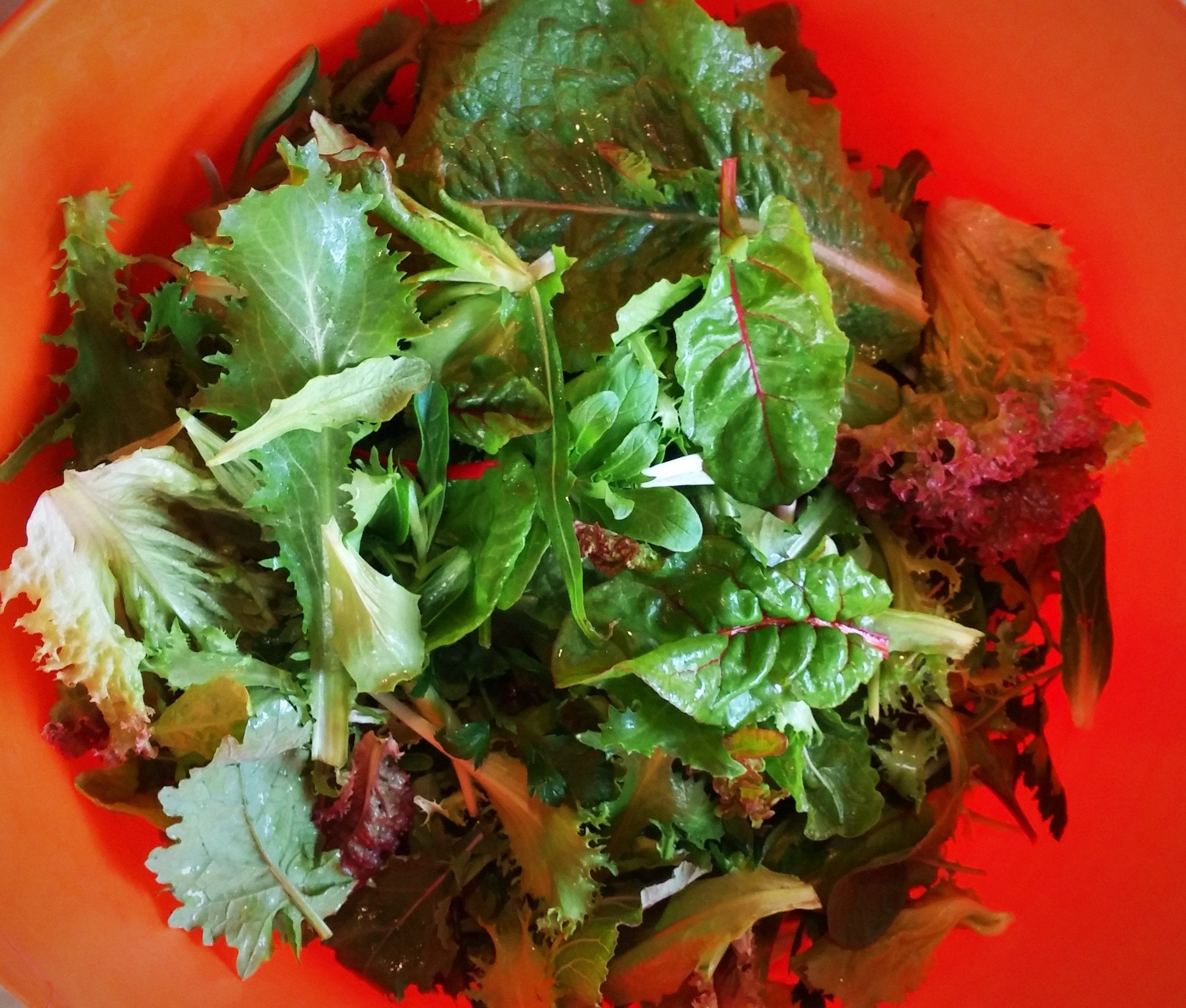 Verdes, mezcla de ensalada